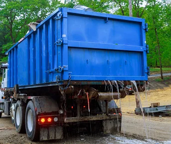Residential dumpster in the Columbus Metro Area, OH